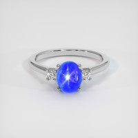 2.01 Ct. Sapphire Ring, Platinum 950 1