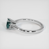 0.75 Ct. Sapphire Ring, Platinum 950 4