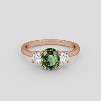 1.51 Ct. Alexandrite Ring, 14K Rose Gold 1