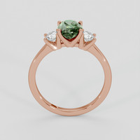 1.51 Ct. Alexandrite Ring, 14K Rose Gold 3