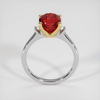 3.10 Ct. Gemstone Ring, 14K Rose Gold 3