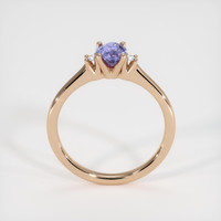 0.65 Ct. Sapphire Ring, 14K Rose Gold 3