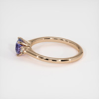 0.65 Ct. Sapphire Ring, 14K Rose Gold 4