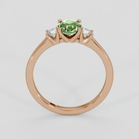 1.00 Ct. Alexandrite Ring, 18K Rose Gold 3