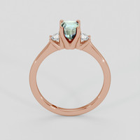 1.05 Ct. Alexandrite Ring, 18K Rose Gold 3