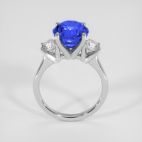 5.34 Ct. Blue Sapphire Ring, 10K White Gold 3