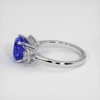 3.24 Ct. Sapphire Ring, 14K White Gold 4