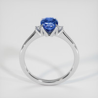 1.98 Ct. Blue Sapphire Ring, 14K White Gold 3