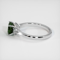 1.66 Ct. Sapphire Ring, 14K White Gold 4