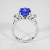 3.24 Ct. Sapphire Ring, 18K White Gold 3