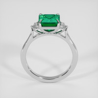 2.02 Ct. Emerald Ring, 18K White Gold 3