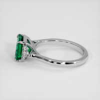 2.02 Ct. Emerald Ring, 18K White Gold 4
