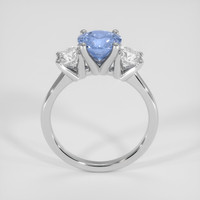 1.41 Ct. Blue Sapphire Ring, 18K White Gold 3