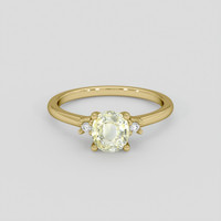 1.18 Ct. Yellow Sapphire Ring, 10K Yellow Gold 1