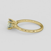 1.18 Ct. Yellow Sapphire Ring, 10K Yellow Gold 4