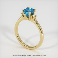 1.85 Ct. Gemstone Ring, 14K Yellow Gold 2