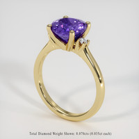 2.24 Ct. Gemstone Ring, 14K Yellow Gold 2