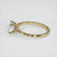 2.31 Ct. Blue Sapphire Ring, 14K Yellow Gold 4
