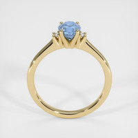 0.90 Ct. Sapphire Ring, 14K Yellow Gold 3