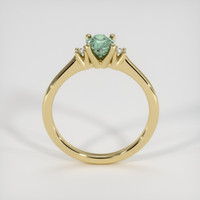 0.65 Ct. Sapphire Ring, 14K Yellow Gold 3