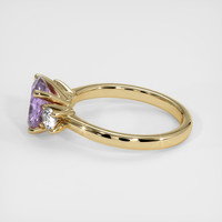 1.49 Ct. Sapphire Ring, 18K Yellow Gold 4