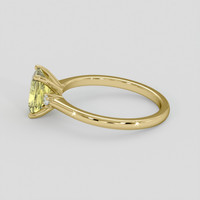 1.44 Ct. Yellow Sapphire Ring, 18K Yellow Gold 4