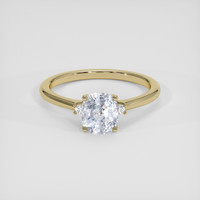 2.31 Ct. Blue Sapphire Ring, 18K Yellow Gold 1