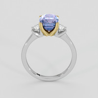 3.00 Ct. Color Change Spinel Ring, 18K Yellow & White 3
