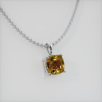 1.61 Ct. Gemstone Pendant, Platinum 950 2