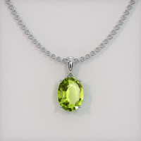 1.55 Ct. Gemstone Pendant, Platinum 950 1