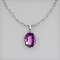 1.47 Ct. Gemstone Pendant, Platinum 950 1