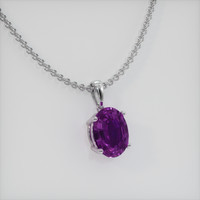 1.47 Ct. Gemstone Pendant, Platinum 950 2