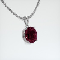 2.83 Ct. Gemstone Pendant, Platinum 950 2