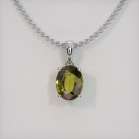 1.69 Ct. Gemstone Pendant, Platinum 950 1