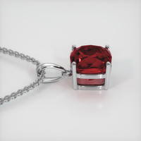 3.10 Ct. Gemstone Pendant, Platinum 950 3