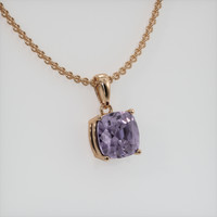 1.52 Ct. Gemstone Pendant, 14K Rose Gold 2