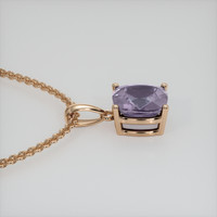 1.52 Ct. Gemstone Pendant, 14K Rose Gold 3