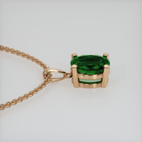 0.72 Ct. Gemstone Pendant, 14K Rose Gold 3