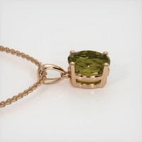 1.69 Ct. Gemstone Pendant, 14K Rose Gold 3
