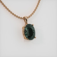 2.32 Ct. Gemstone Pendant, 14K Rose Gold 2