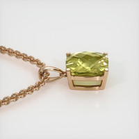 4.55 Ct. Gemstone Pendant, 14K Rose Gold 3