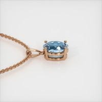 1.85 Ct. Gemstone Pendant, 14K Rose Gold 3