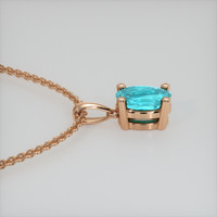 0.31 Ct. Gemstone Pendant, 14K Rose Gold 3