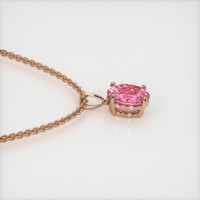 1.74 Ct. Sapphire Pendant, 14K Rose Gold 3