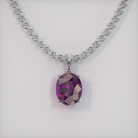 4.27 Ct. Gemstone Pendant, 14K White Gold 1