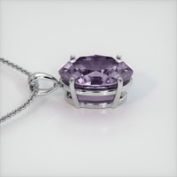 16.50 Ct. Gemstone Pendant, 18K White Gold 3