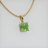 1.68 Ct. Gemstone Pendant, 14K Yellow Gold 2