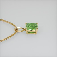 1.68 Ct. Gemstone Pendant, 14K Yellow Gold 3