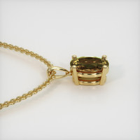 1.15 Ct. Gemstone Pendant, 14K Yellow Gold 3