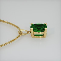 0.72 Ct. Gemstone Pendant, 14K Yellow Gold 3